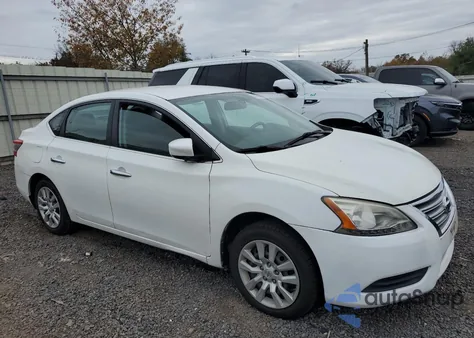 2015 Nissan Sentra S z USA, uszkodzony, nr VIN 3N1AB7AP2FY326676